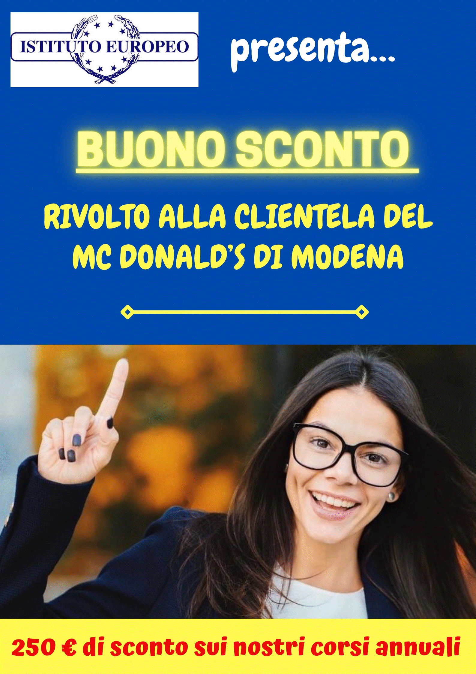 BUONO SCONTO MC DONALD'S